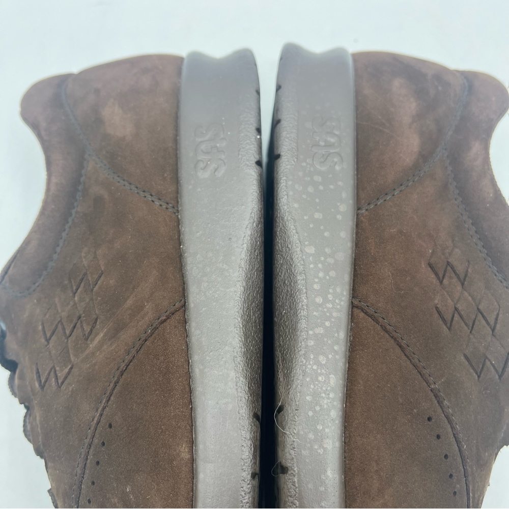 SAS Womens Free Time Chocolate Brown Suede Walking Shoes Sz 5.5 Tripad Comfort - Picture 11 of 14